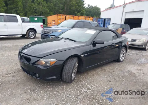 2007 BMW 650I from USA, damaged, VIN WBAEK13587CN72386